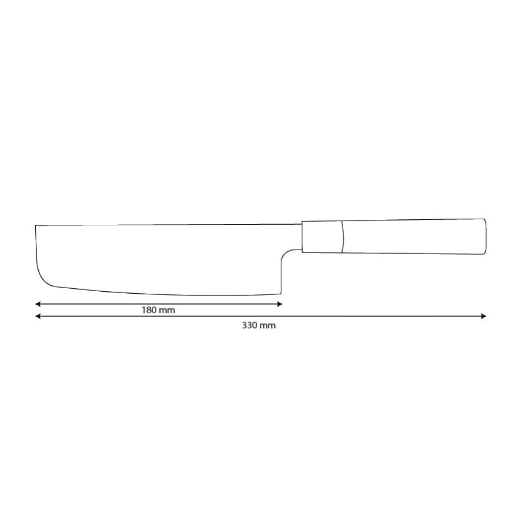 Shinrai Knives - Takumi Kaza Damascus Nakirimes 18 cm