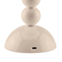 Lampe de table LED Bobbin Addison Ross - Cappuccino - 30 cm