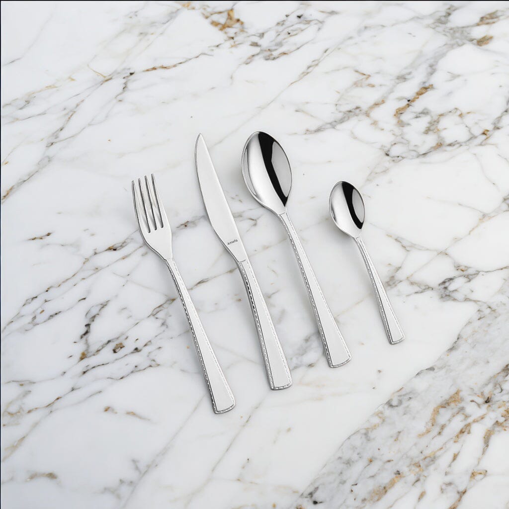 Amefa - Livia Trendy 24-delige Bestekset - Zilver Bestekset Amefa