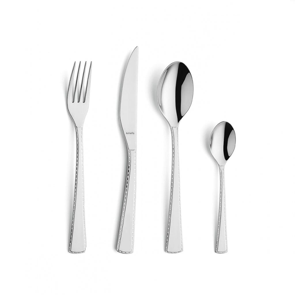 Amefa - Livia Trendy 24-pc Cutlery set in wooden canteen Amefa