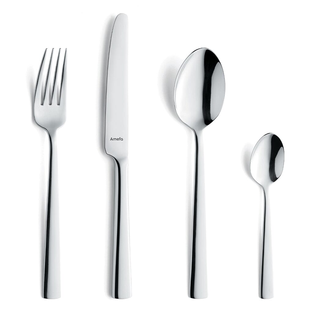 Amefa - Moderno 24-delige Bestekset - Zilver Bestekset Amefa