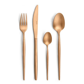 Amefa - Ménagère Soprano 16 pièces en cuivre dans une boîte Trend Bezig met laden...