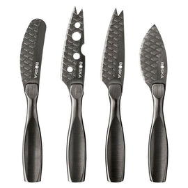 Boska - Cheese Knife Set Monaco+ Small Dark Boska - Kaasmessenset Monaco+ Small Dark Kaasmes Boska