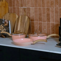 Cook & Pan - Blush Koekenpannenset 2-delig Pannenset Cook & Pan