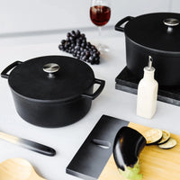 Cook & Pan - Cocotte en fonte Signature 24 cm - 4 litres