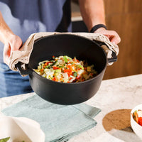 Cook & Pan - Cocotte en fonte Signature 24 cm - 4 litres
