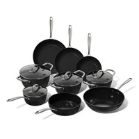 Cook & Pan - Ensemble de 9 pièces de batterie de cuisine Signature Cook & Pan