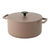 Cook & Pan - Taupe of Mind Gietijzeren Braadpan 28 cm - 6.5 liter Braadpan Cook & Pan