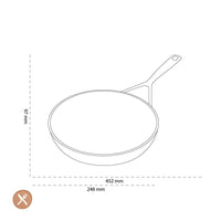 Demeyere - Alu Industry 3 Ceraforce Koekenpanset 24 + 28 cm Pannenset Demeyere