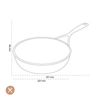 Demeyere - Alu Pro 5 Ceraforce Koekenpan 20 cm Koekenpan Demeyere