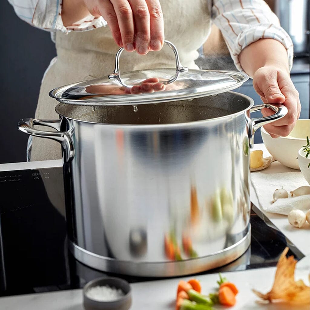 Demeyere - Atlantis 7 Hoge kookpan met deksel 20 cm Demeyere