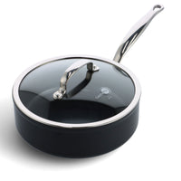 GreenPan - Barcelona Stoofpan met keramisiche antiaanbaklaag met deksel 24 cm Braadpan GreenPan