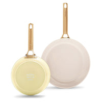 GreenPan - Ensemble de 4 poêles à frire Padova Blush/Sunshine Yellow 20/26/28 cm GreenPan