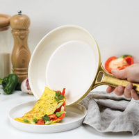 Batterie de cuisine GreenPan - Padova Jaune Soleil, 10 pièces
