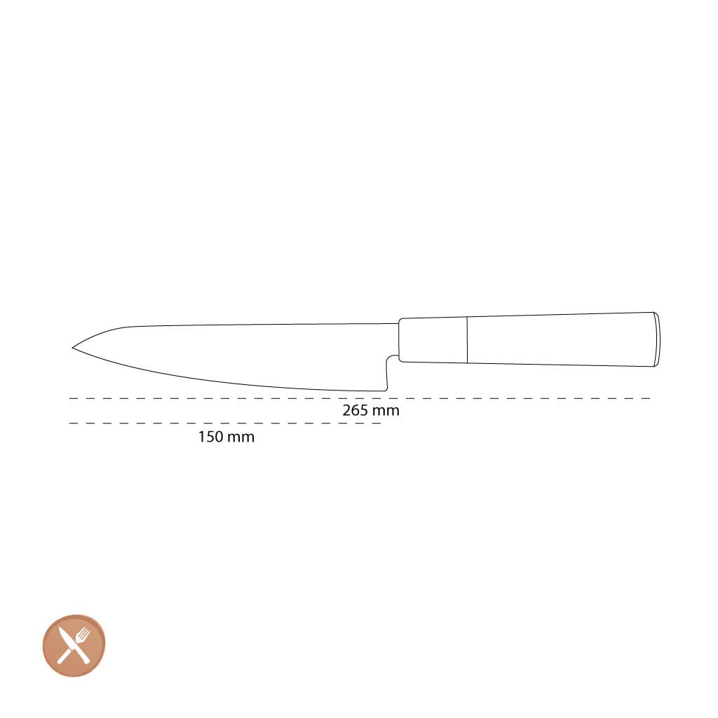 Kai Shun - Magoroku Pakka Officemes 6'' (15,0 cm) Kai Shun