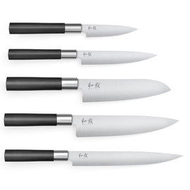 Kai Shun - Wasabi Black Europe Set Kai Shun - Wasabi Zwart Europa Set Messenset Kai Shun