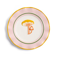 &Klevering - Assiettes Champignons Magiques - Lot de 4 Assiettes &Klevering