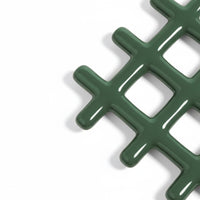 &Klevering - Dessous de verre - Grille - Dessous de verre vert &Klevering