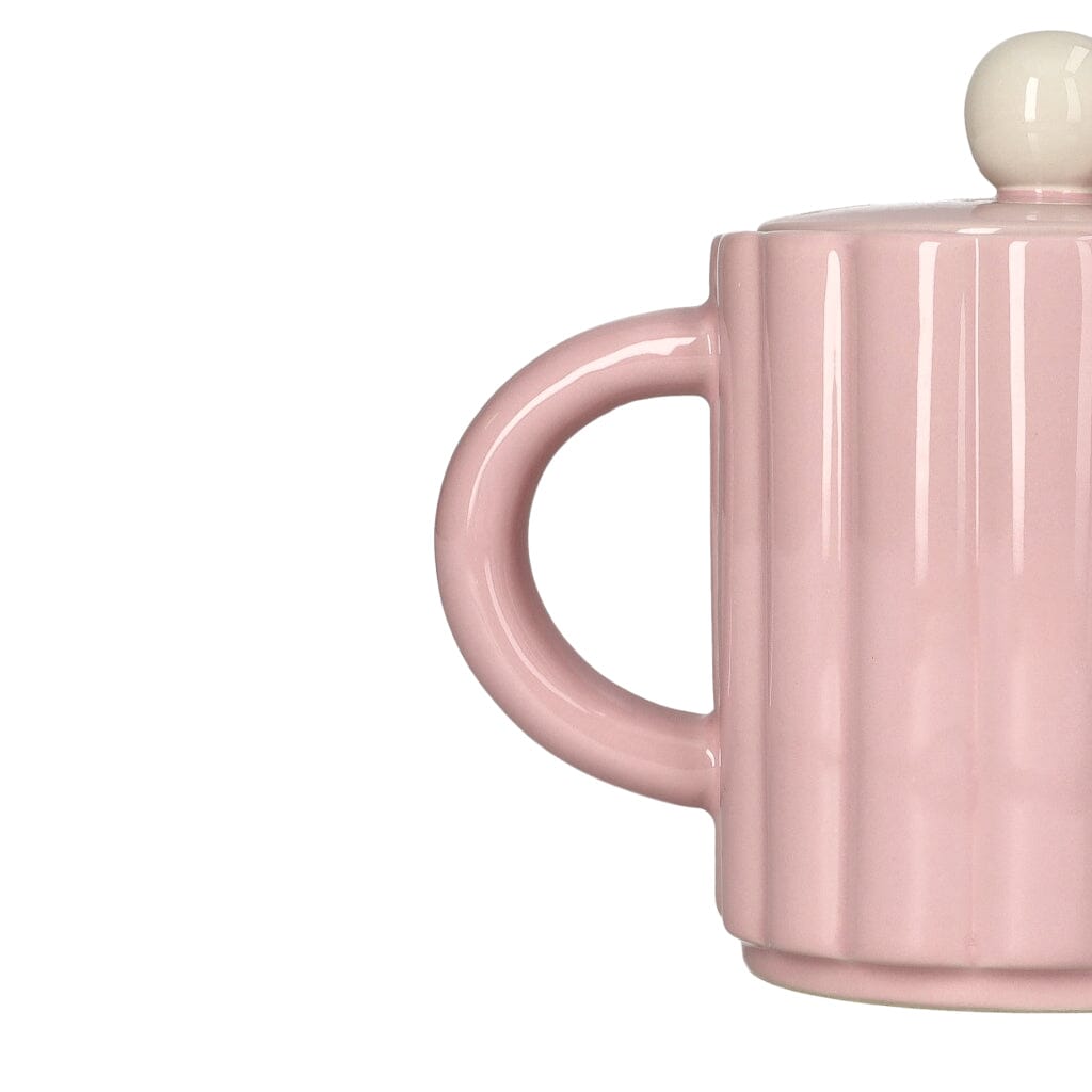 &Klevering - Theepot tube roze Theepot &Klevering