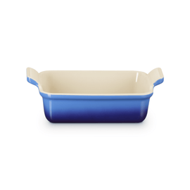 Le Creuset - Plat à four Héritage rectangulaire Azur 19 x 14 cm Le Creuset - Heritage Ovenschaal rechthoekig Azure 19 x 14 cm Ovenschaal Le Creuset
