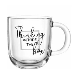 Leonardo - UFFICIO Tea/Coffee cup 400ml -Thinking ...- Leonardo - GB/Cup 400ml -Thinking 047082 ...- Theeglazen Leonardo