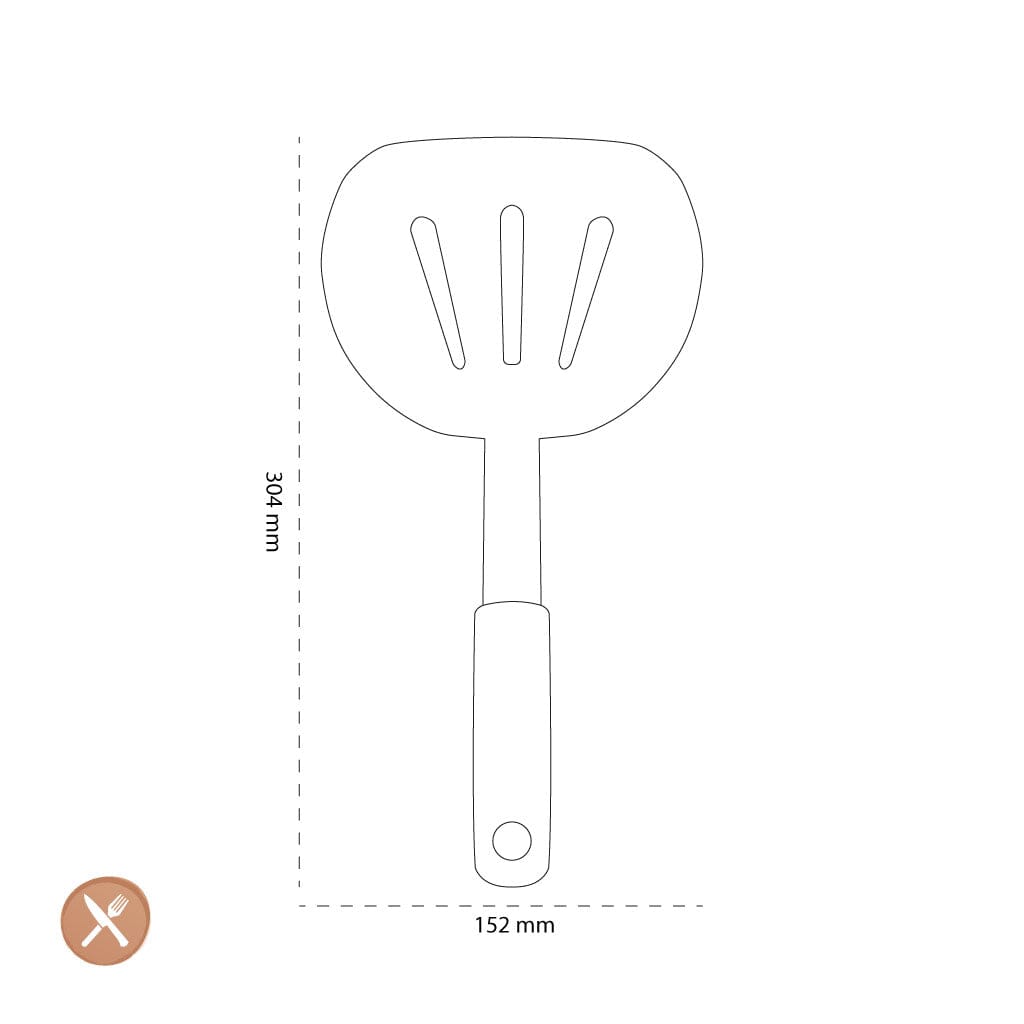 OXO - Pannenkoekspatel silic., 30 cm Spatel OXO