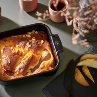 Peugeot - Appolia Ovenschaal Vierkant 36 cm Leistenen Ovenschaal Peugeot
