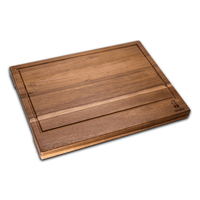 Shinrai Knives - 3 Zwarte messen + Snijplank Messenset met snijplank Shinrai Knives