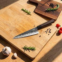 Shinrai Knives - Blackout Edition Damascus Honesuki 15 cm Honesuki Shinrai Knives