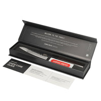 Couteau de bureau Shinrai Knives - Édition Blackout Damas 13 cm