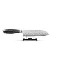 Shinrai Knives - Damast Pakka Wood Mega Bundel - All you need Messenset met blok, snijplank en slijpsteen Shinrai Knives