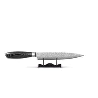 Shinrai Knives - Damast Pakka Wood Mega Bundel - All you need Messenset met blok, snijplank en slijpsteen Shinrai Knives