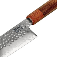 Shinrai Knives - Kigami Exclusive Damascus 3-delige set - Koksmes + Nakiri + Schilmes Messenset Shinrai Knives