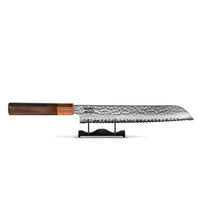 Couteaux Shinrai - Kigami Exclusive Damascus 4 pièces - Couteau de chef + Couteau à pain + Nakiri + Couteau d'office Ensemble de couteaux Shinrai Knives