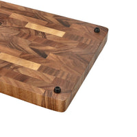 Shinrai Knives - Luxe Snijplank Walnotenhout - Kopshout - 35 × 25 × 2.5 cm Houten snijplank Shinrai Knives