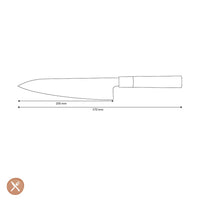 Shinrai Knives - Takumi Kaza Damascus Koksmes 20 cm Koksmes Shinrai Knives