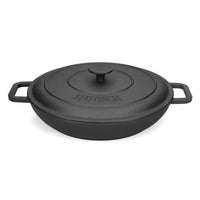 Casserole en fonte Skottsberg - 31,5 cm de diamètre avec couvercle