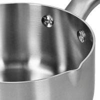 Skottsberg - Stainless Steel Steelpan 14 cm met deksel Steelpan Skottsberg