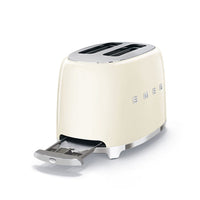 Smeg - Broodroosters | Crème | Jaren 50 | Toaster 2x2 Broodrooster Smeg