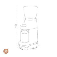 Smeg - Koffiemaler | Wit | Jaren 50 | Koffiemolen Koffiemolen Smeg