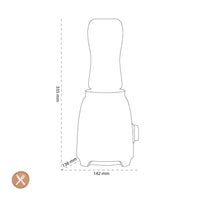 Smeg - Mini Blender | Wit | Jaren 50 | Table Blender PERSONAL BLENDER Blender Smeg