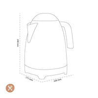 Smeg - Waterkoker | Rood | Jaren 50 | Kettle Standard Waterkoker Smeg