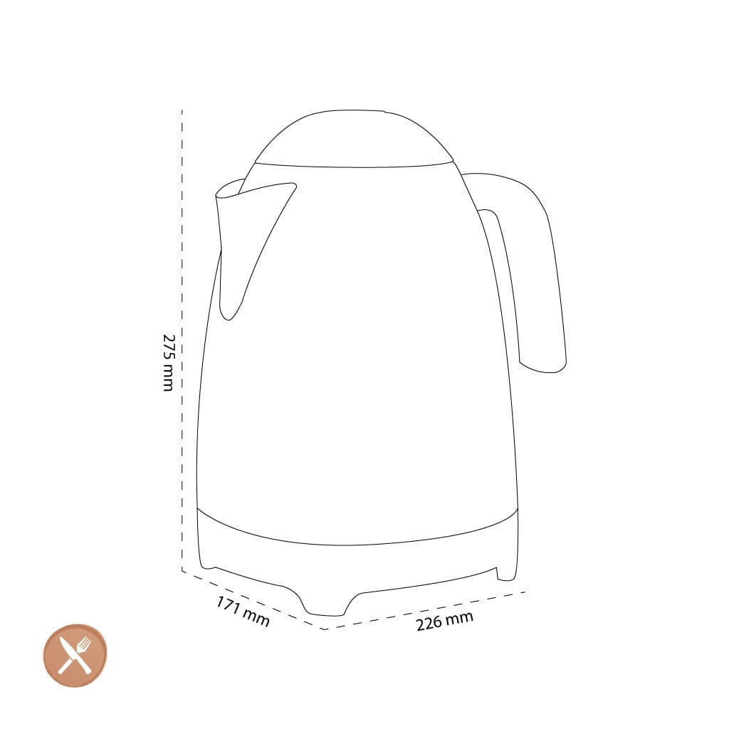 Smeg - Waterkoker | Zwart | Jaren 50 | Variabele waterkokers Waterkoker Smeg