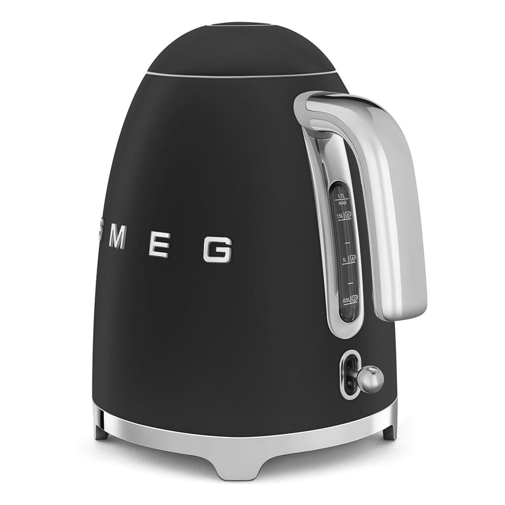 Smeg - Waterkokers | Mat zwart | Jaren 50 | Kettle Standard Waterkoker Smeg