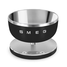 SMEG - Digital Scale 5KG Matt Black SMEG - Weegschaal Digitaal 5KG Mat Zwart Keukenweegschaal Smeg