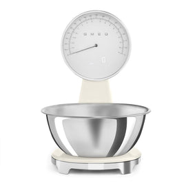 SMEG - Scale Digital 50s Cream SMEG - Weegschaal Digitaal Jaren 50 Crème Keukenweegschaal Smeg
