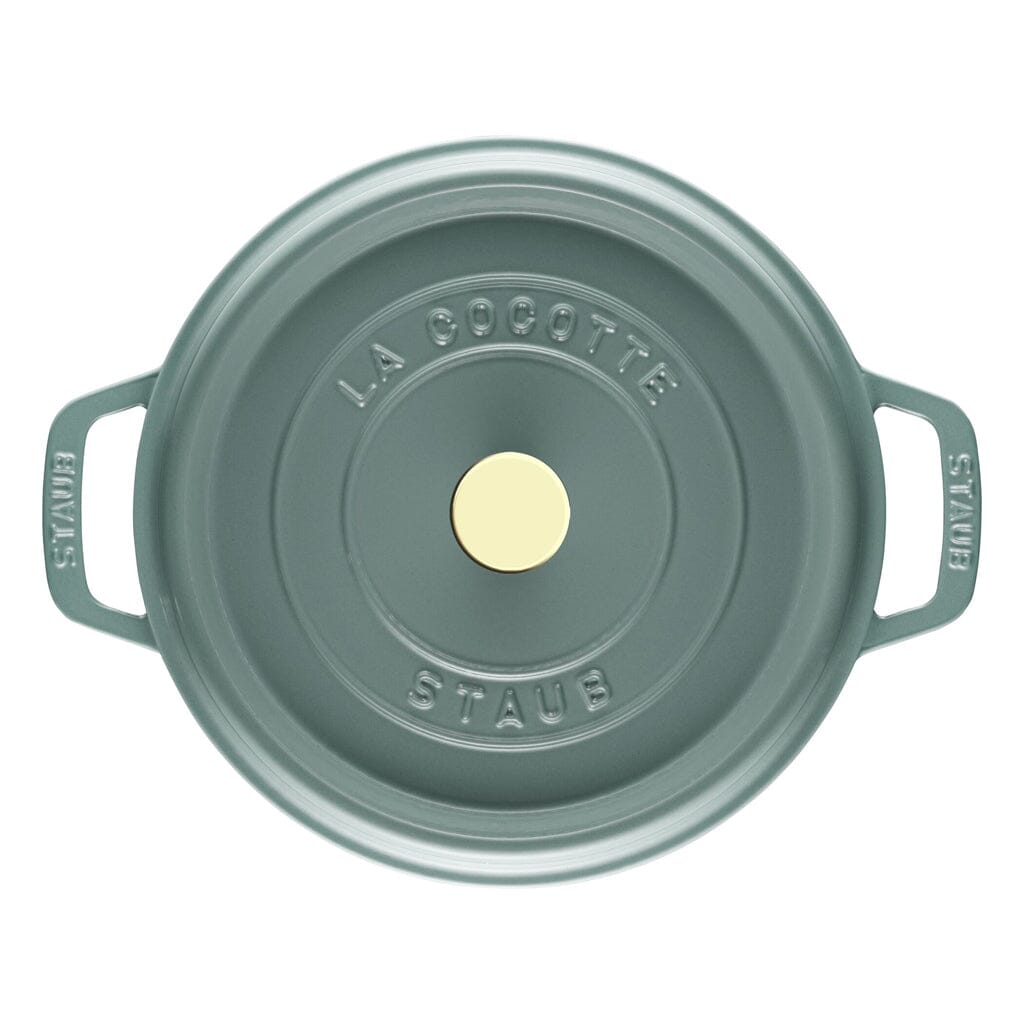 Staub - Ronde cocotte 24 cm - eucalyptus Staub