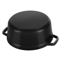Staub - Ronde cocotte 26 cm - zwart Staub