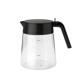 Stelton - Nohr glass server black metallic Stelton - Nohr glazen server zwart metallic Stelton