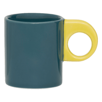 Culture de la nature en milieu urbain - Tasse à expresso - Nissa - Héron vert Culture de la nature en milieu urbain
